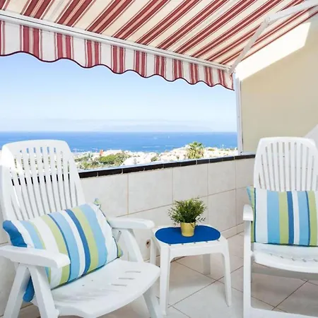 Sea & Pool View In Appartement Costa Adeje (Tenerife)
