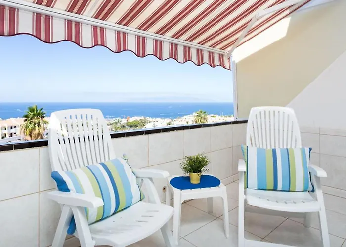 Sea & Pool View In Appartement Costa Adeje (Tenerife)
